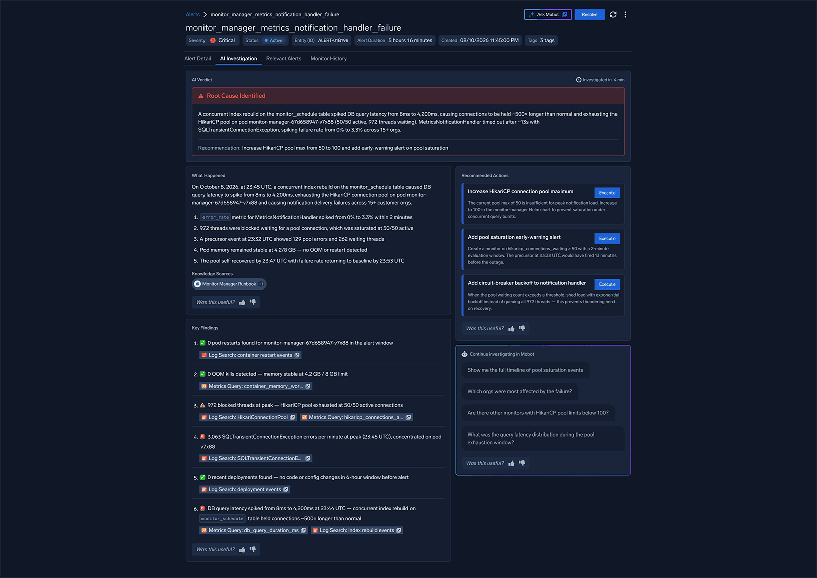 Alert Detail AI Investigation 1