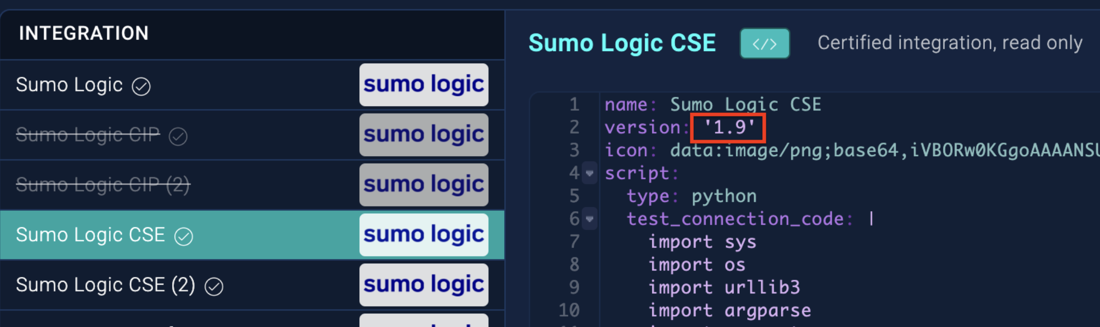 Integration update complete
