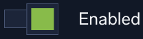 Enabled rule toggle