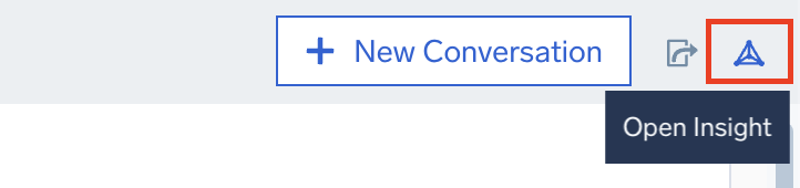 Open Insight button in Mobot