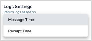 dashboard new time settings
