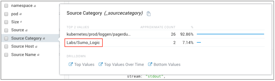 TSS Source Category Labs - Sumo Logic