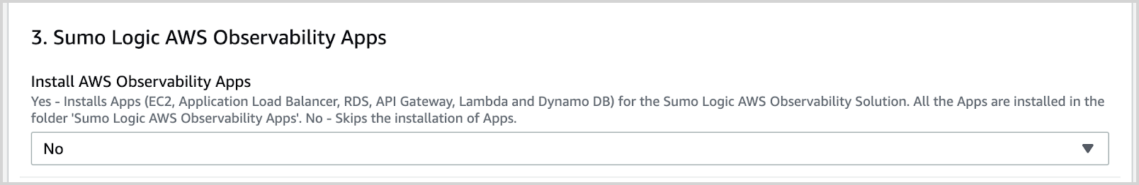 Install AWS Observability Apps