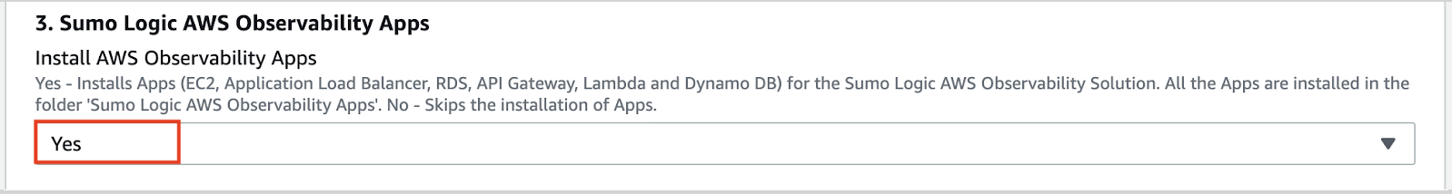 Install AWS Observability Apps