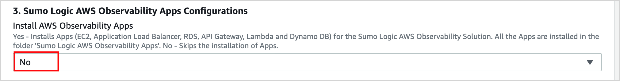 Install AWS Observability Apps
