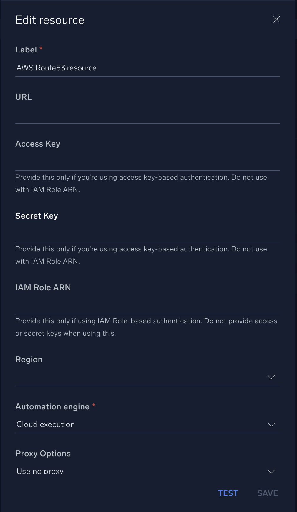 AWS Route 53 configuration