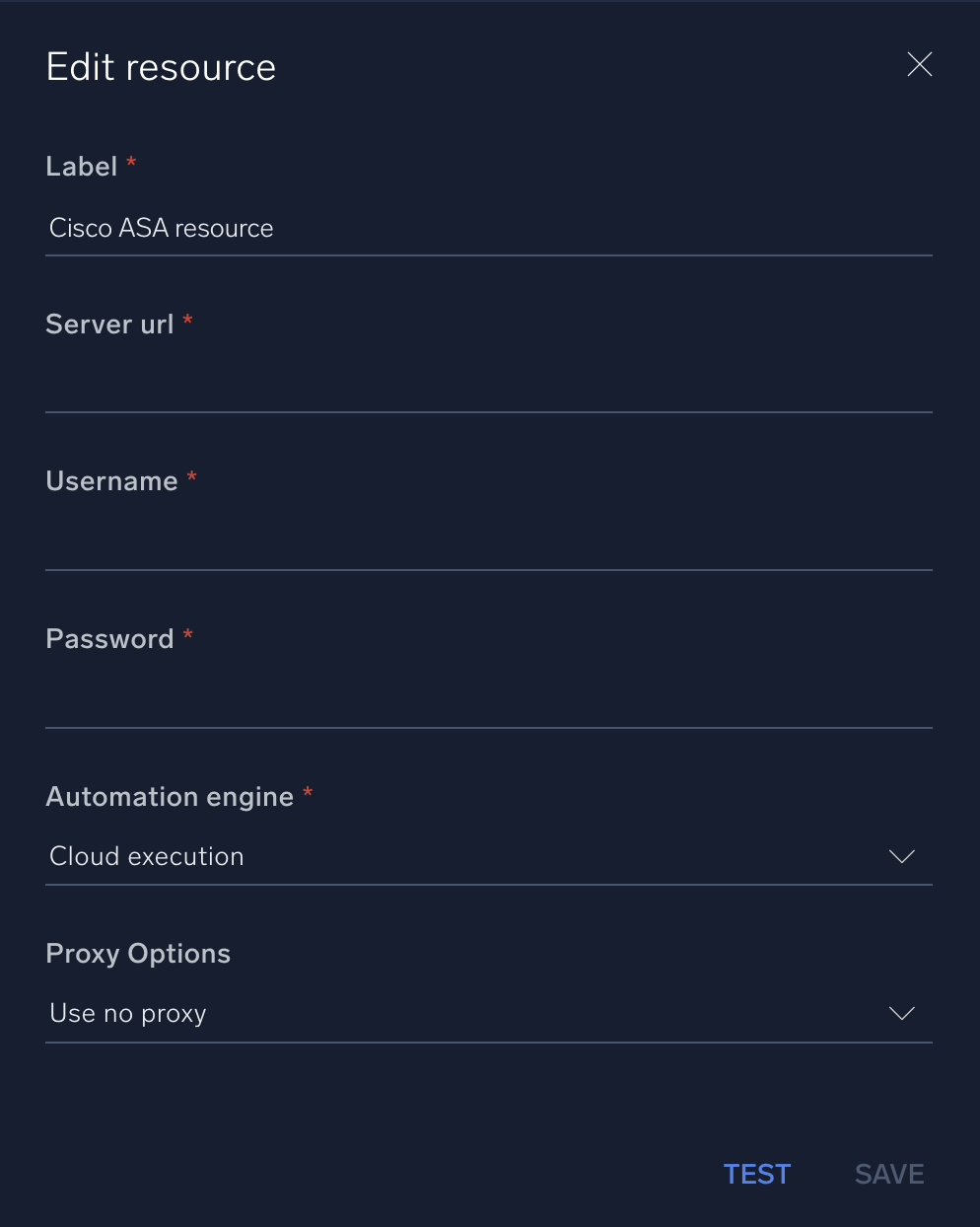 Cisco ASA configuration