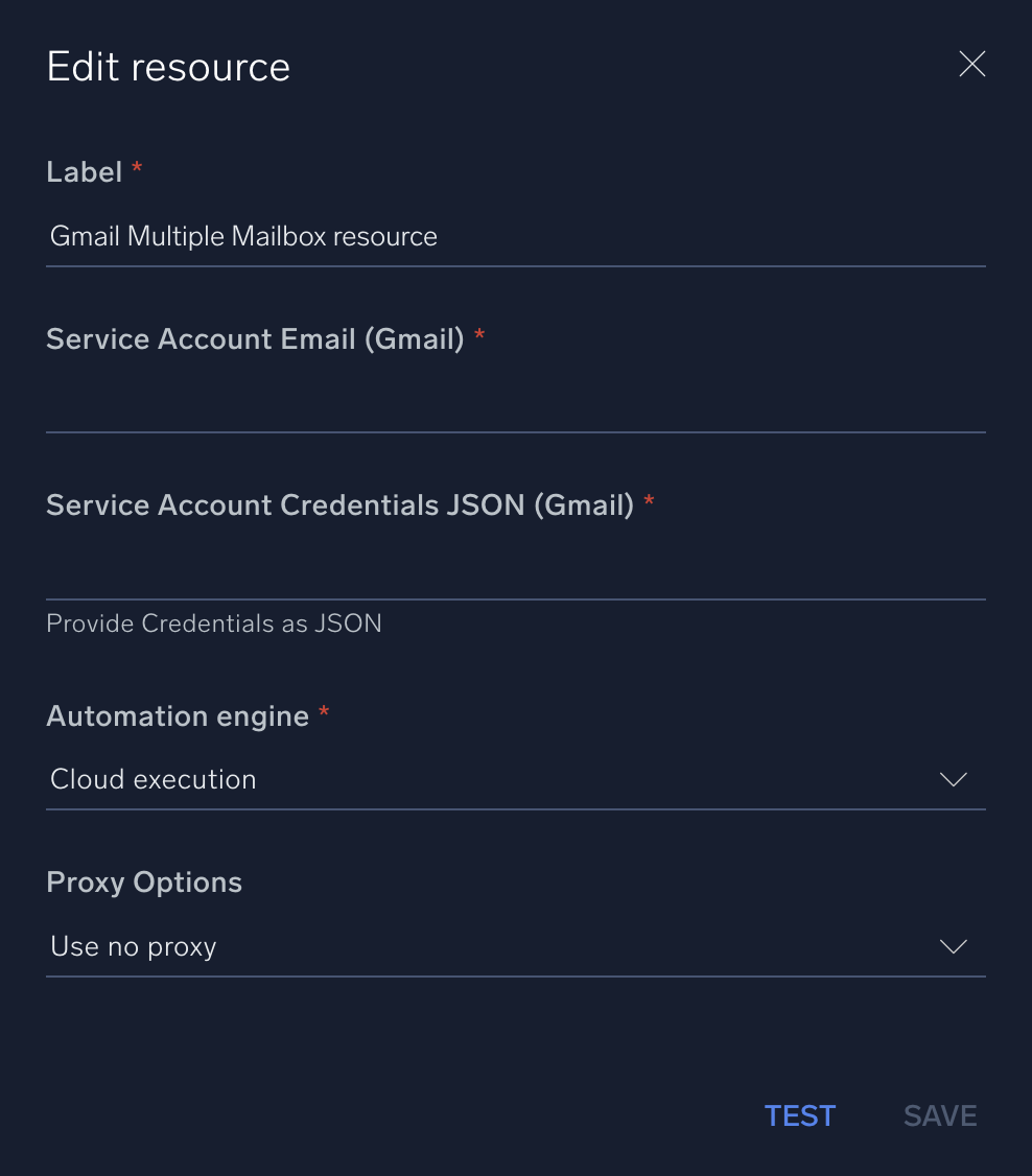 Gmail Multiple Mailbox configuration