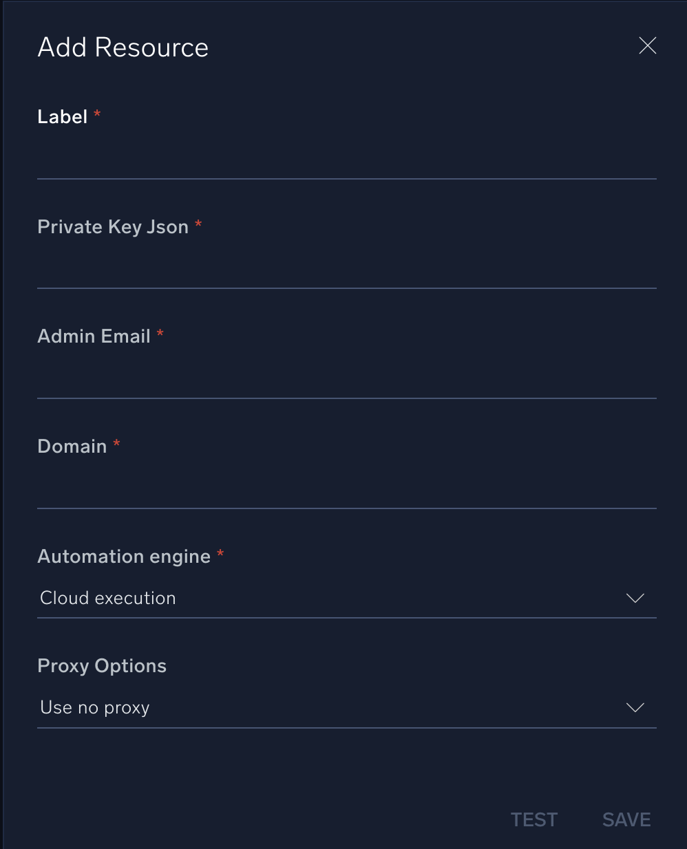 Google Workspace IDP Configuration
