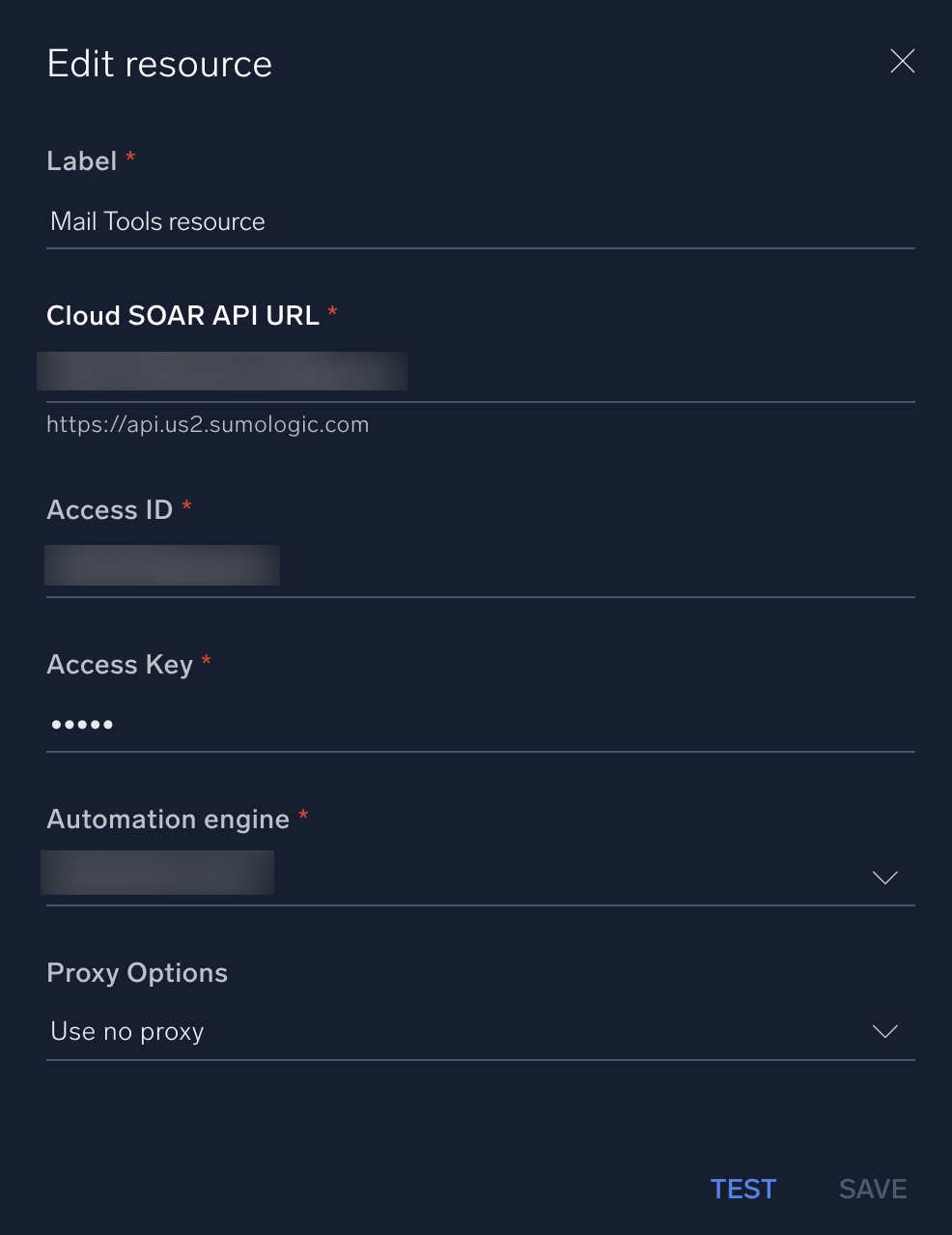 Mail Tools configuration