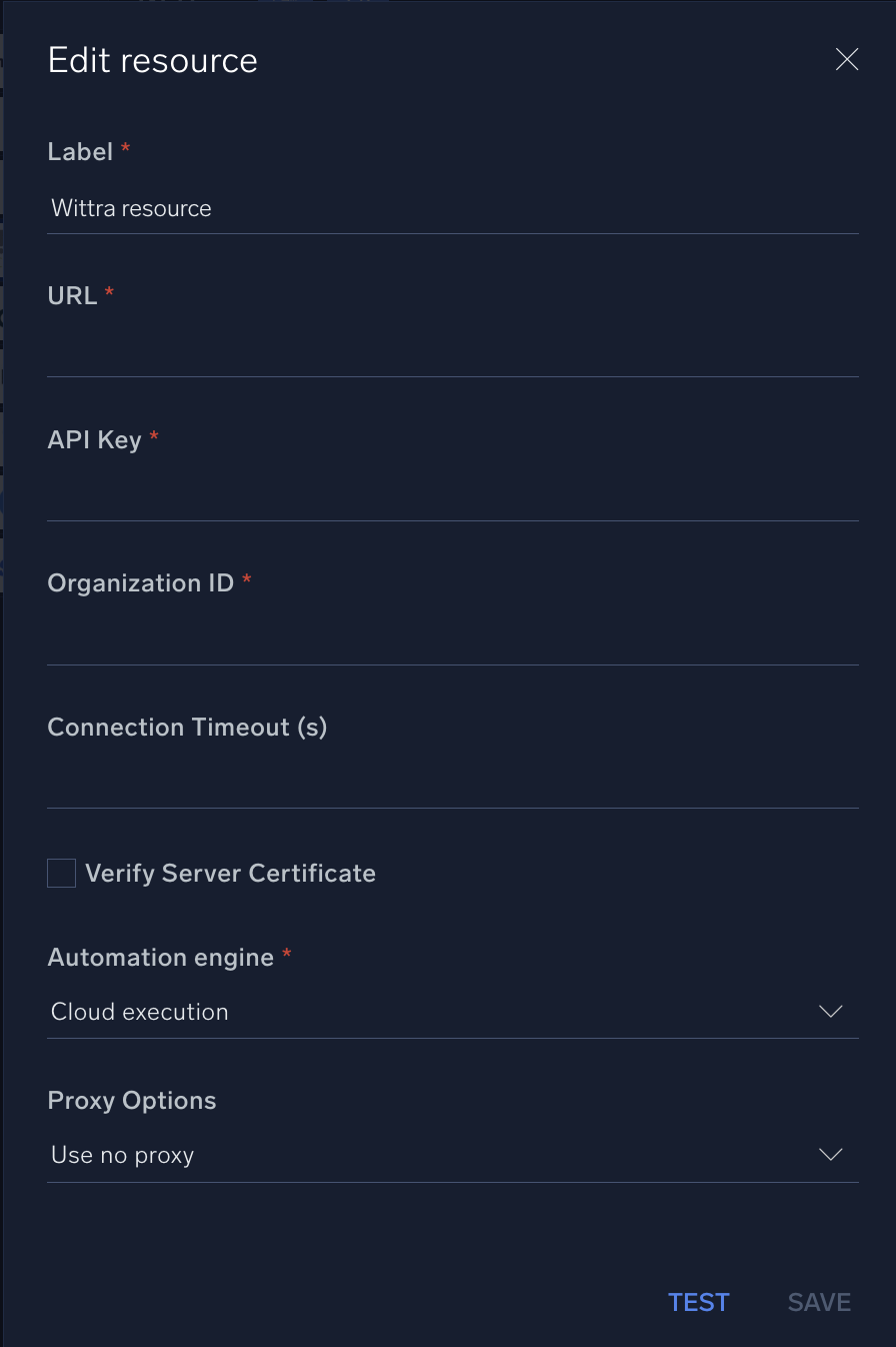 Wittra configuration