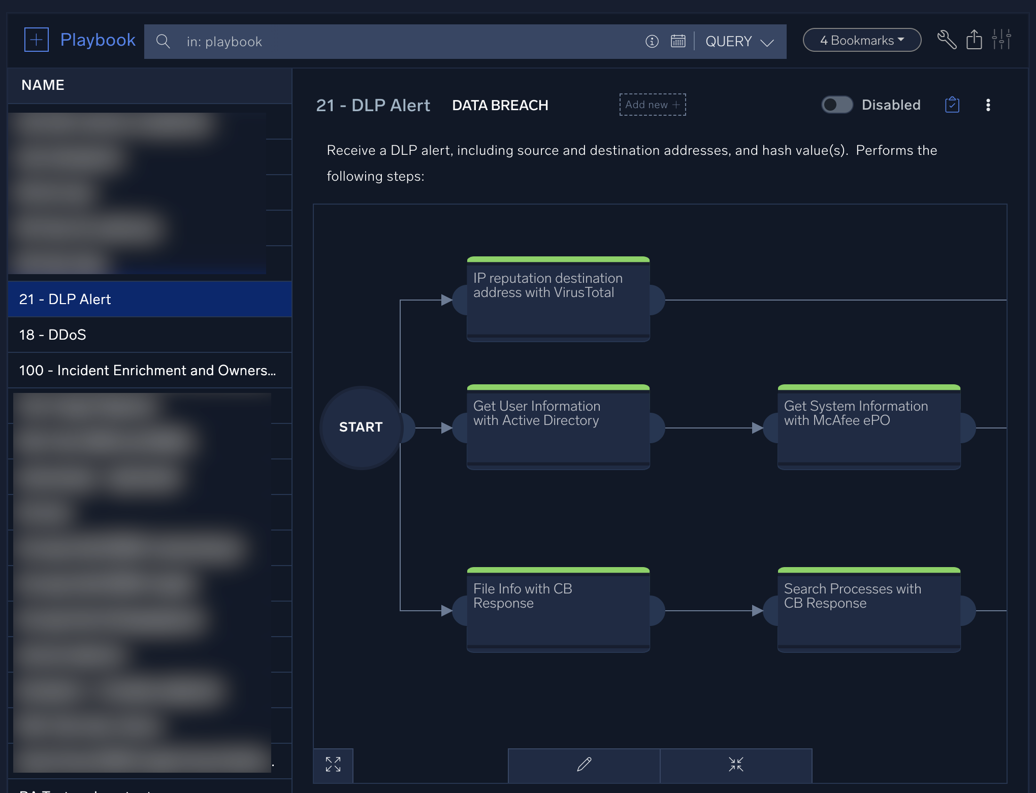 Example out-of-the-box playbook