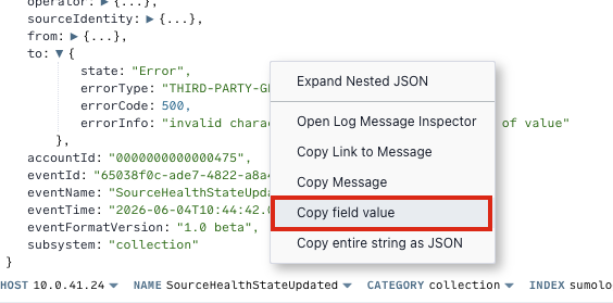Copy field name