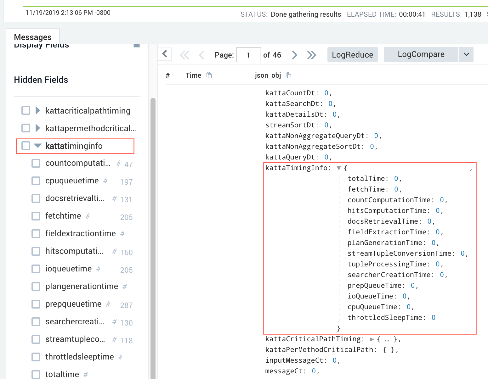 FB Nested JSON objects