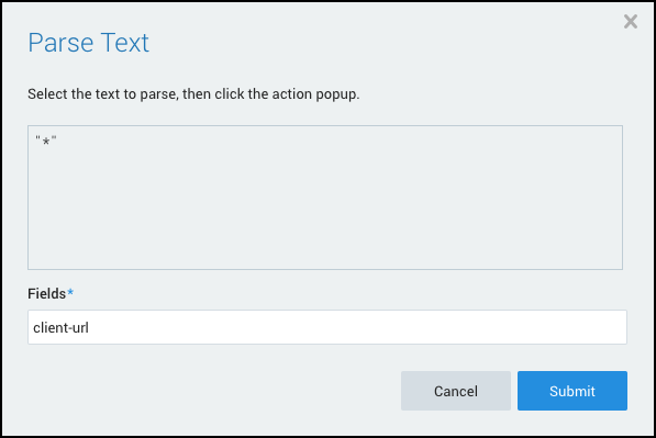 Parse text