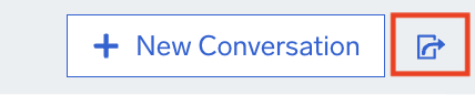 Share Conversation button in top right of Mobot interface