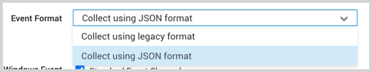 JSON format name update>