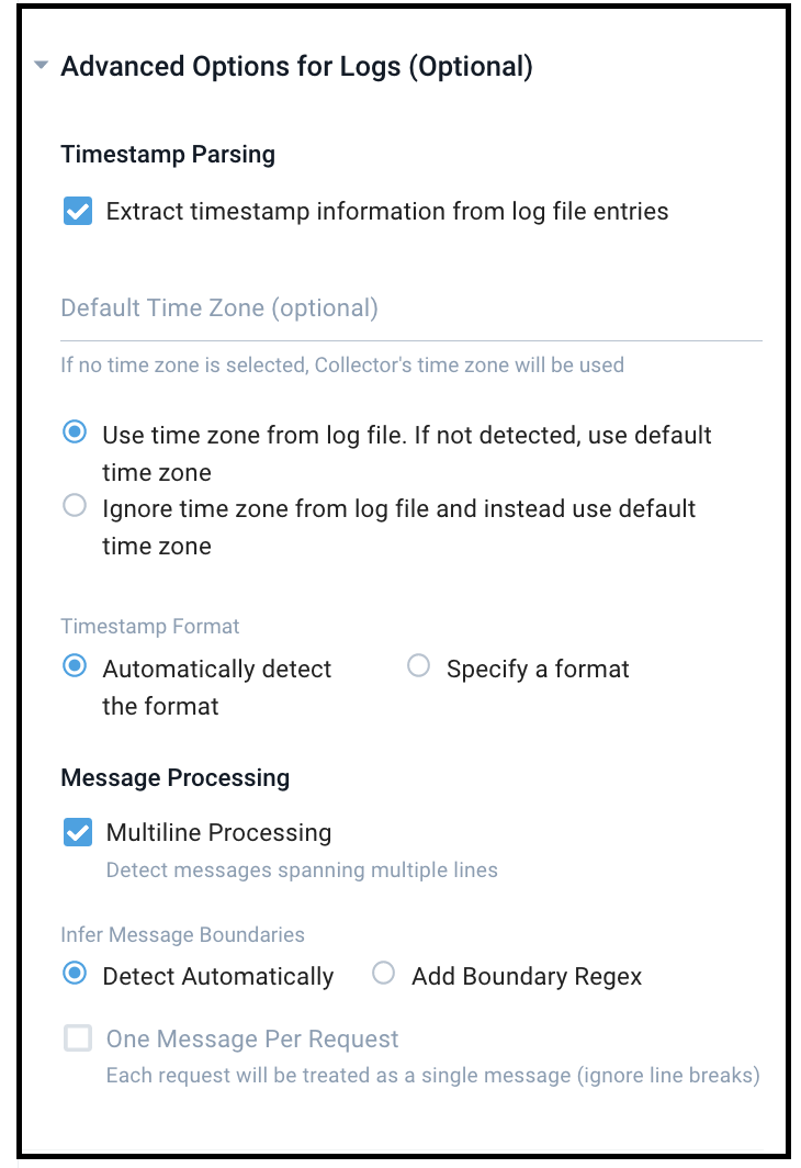 Zoom advanced options