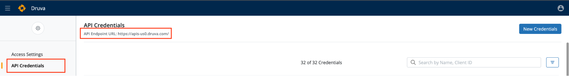 druva-cloud-settings