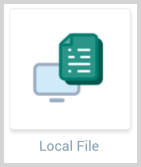 Local file source icon