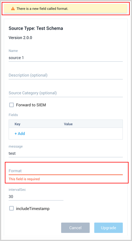 Major version upgrade requirements