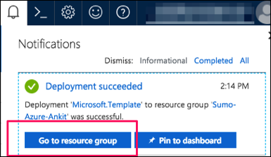 Notification success