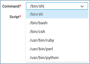 Script source cmd options