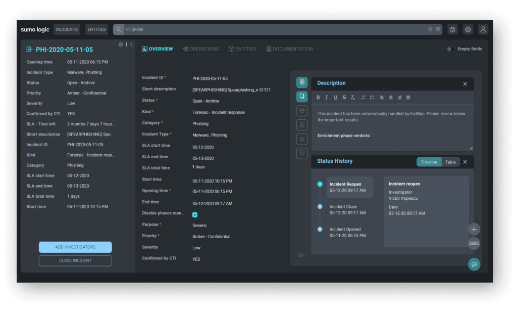 SecOpsの最新化 9 dashboard threat focus section