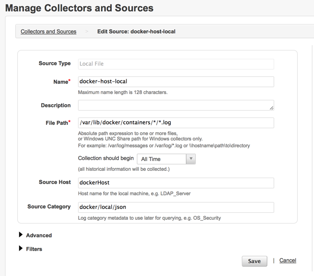 docker source local