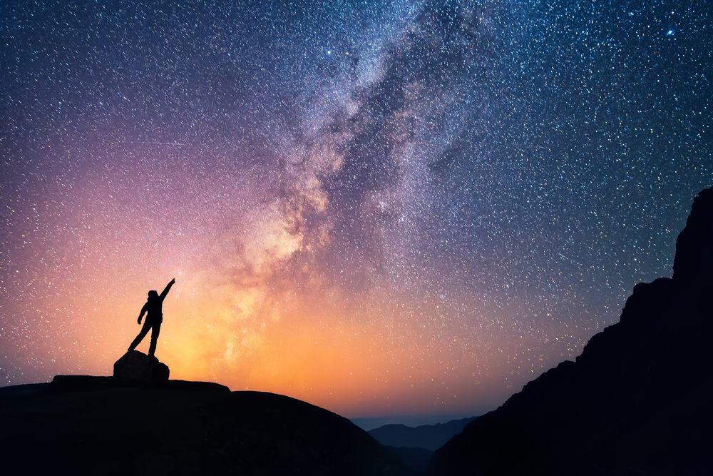 Guy Pointing Space_303898226