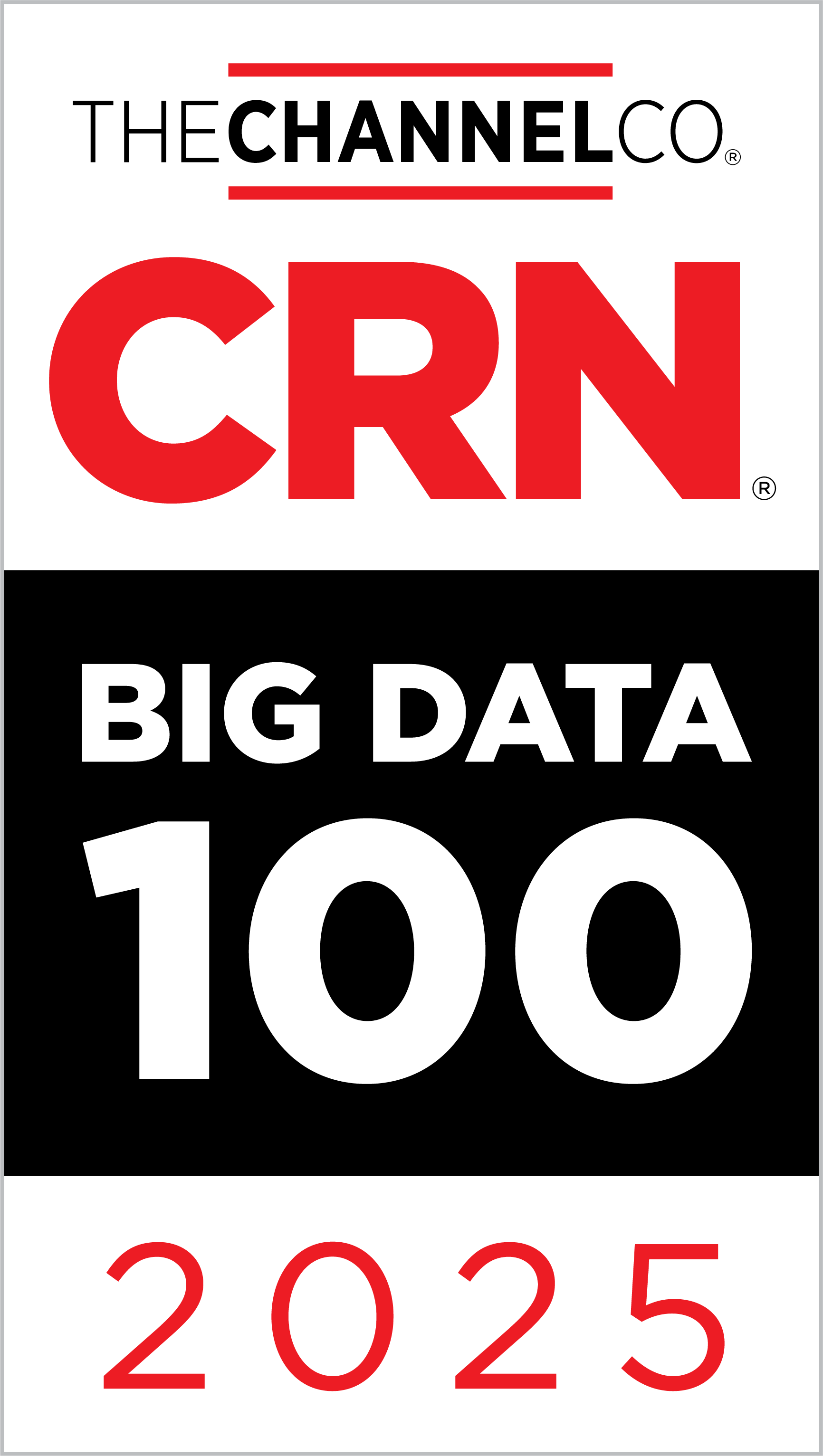 The Newsroom 2 CRN BigData100 2025 Logo