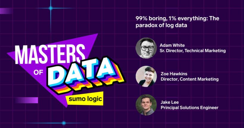 99% boring, 1% everything: The paradox of log data