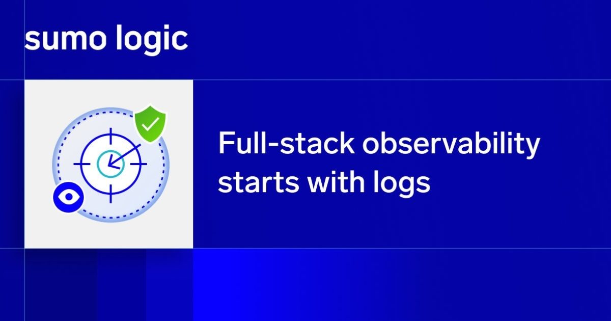 Leading on full-stack observability: once you have the logs, the rest ...
