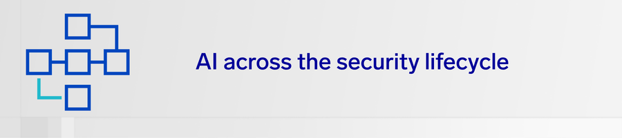 AI across the security lifecycle 6 ai across security lifecycle header