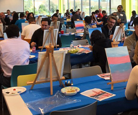 Careers 8 company employees painting
