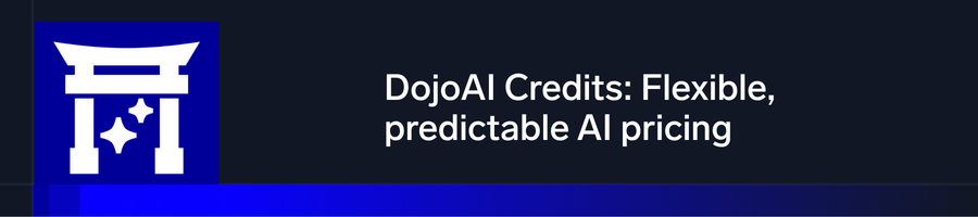 Introducing DojoAI Credits: Flexible, predictable AI pricing built for scale 2 dojoai credits header