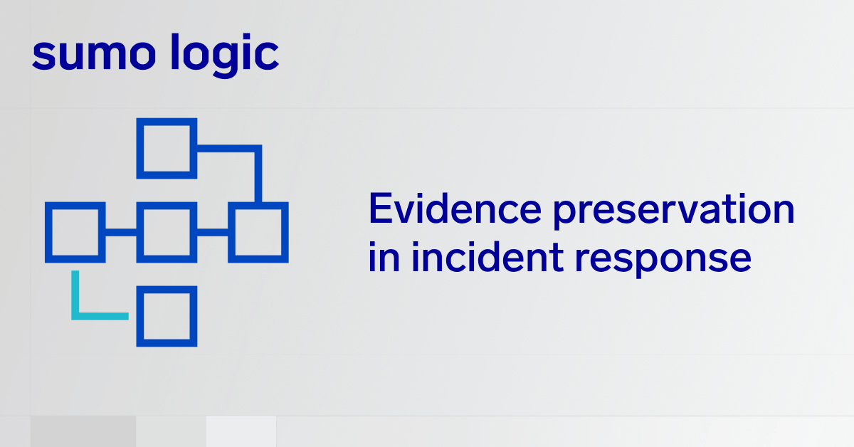 The importance of evidence preservation in incident response