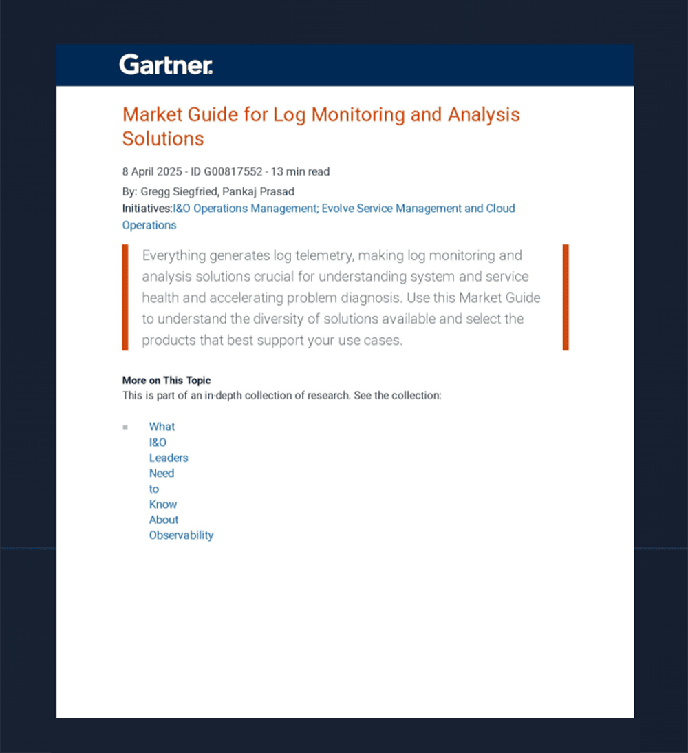 Log for Security 11 hero Gartner LMA 2025 4 1 1