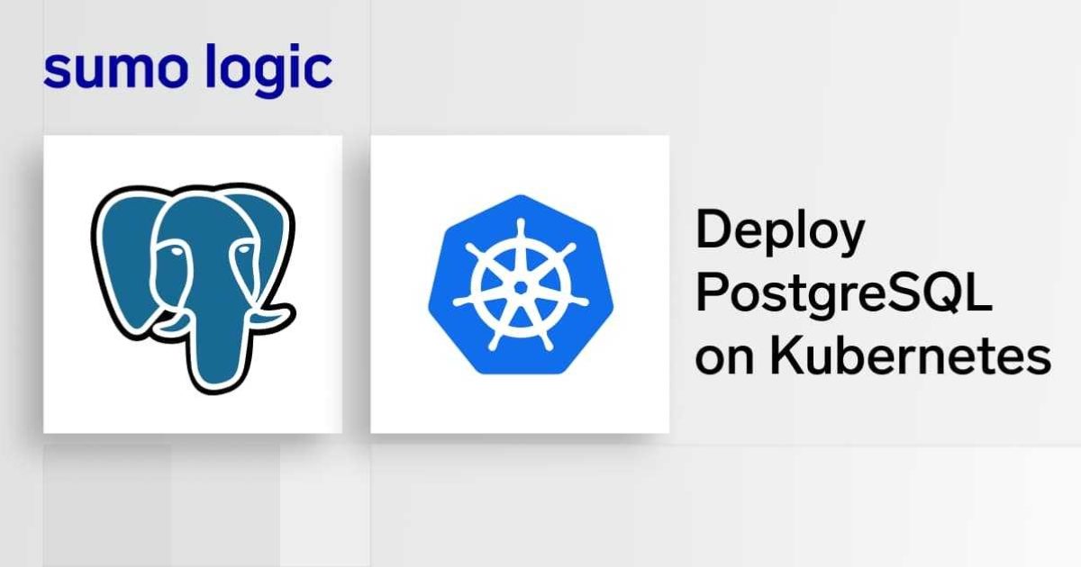 postgreSQl on kubernetes
