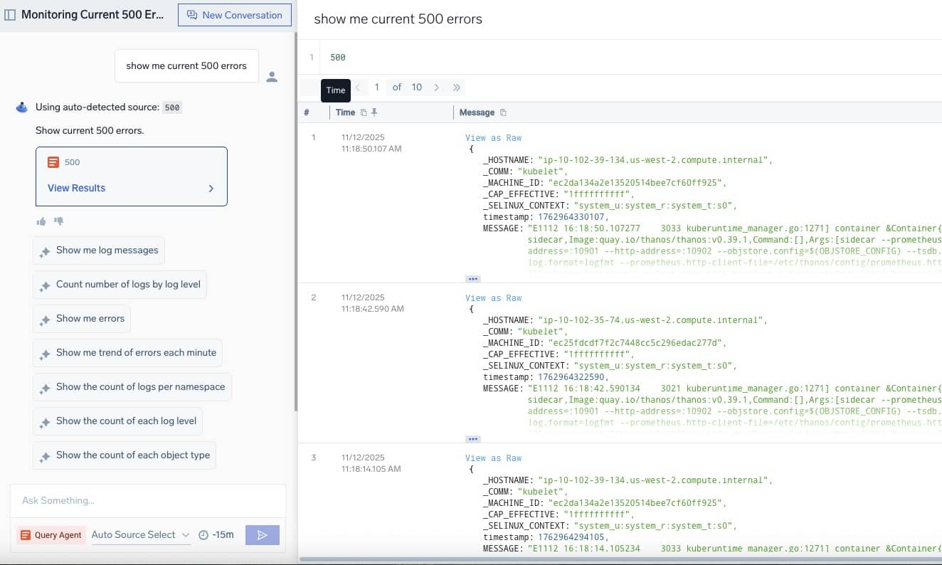 query agent cropped web