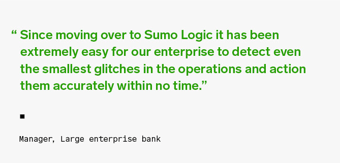 Log analytics 5 quote enterprise bank