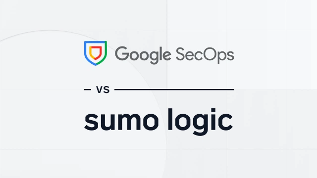 sumo logic vs google secops card