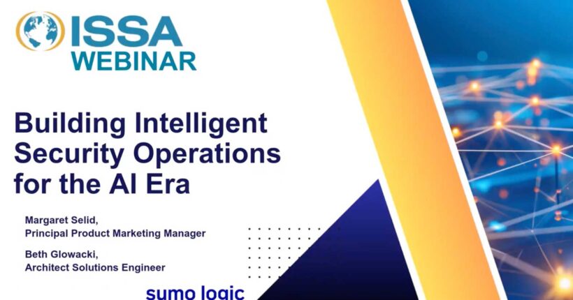 Building intelligent security operations for the AI era