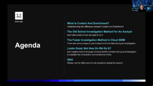 The power of context to reduce an incident investigation time